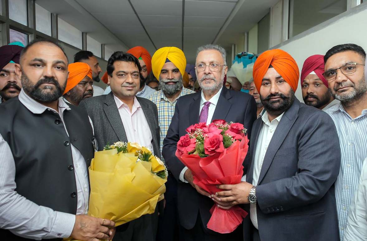 Gursharan Chhina, assumes charge as Chairman, Punjab Health Systems Corporation