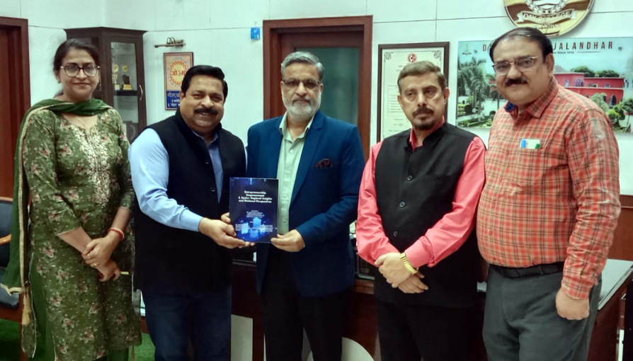 Research Journal on economics released at DAV College Jalandhar