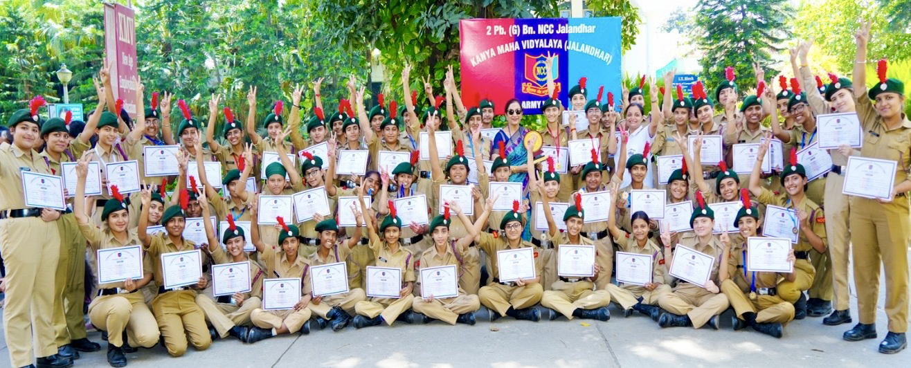KMV, NCC Cadets Excel in Military Training Camp