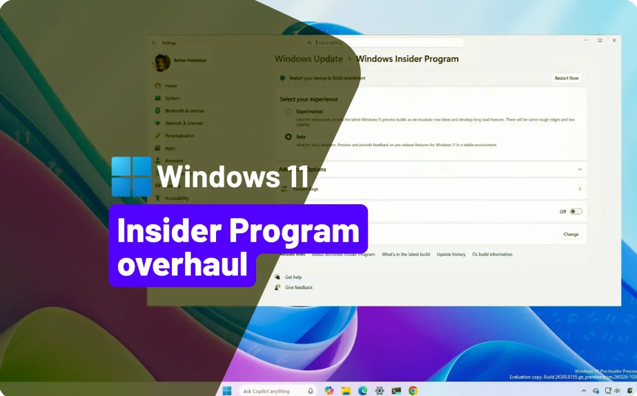 Microsoft Introduces Big Improvements in Windows 11 Insider Program