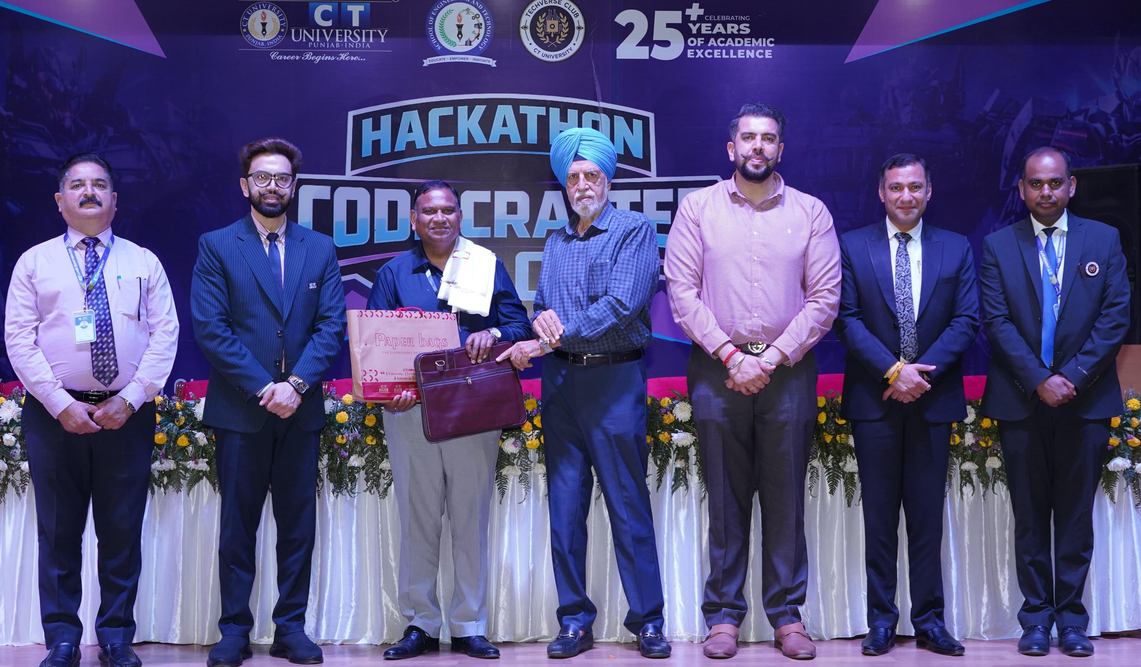 CT UNIVERSITY , CT University Hosts 24-Hour Hackathon “Code Crafter 3.0”