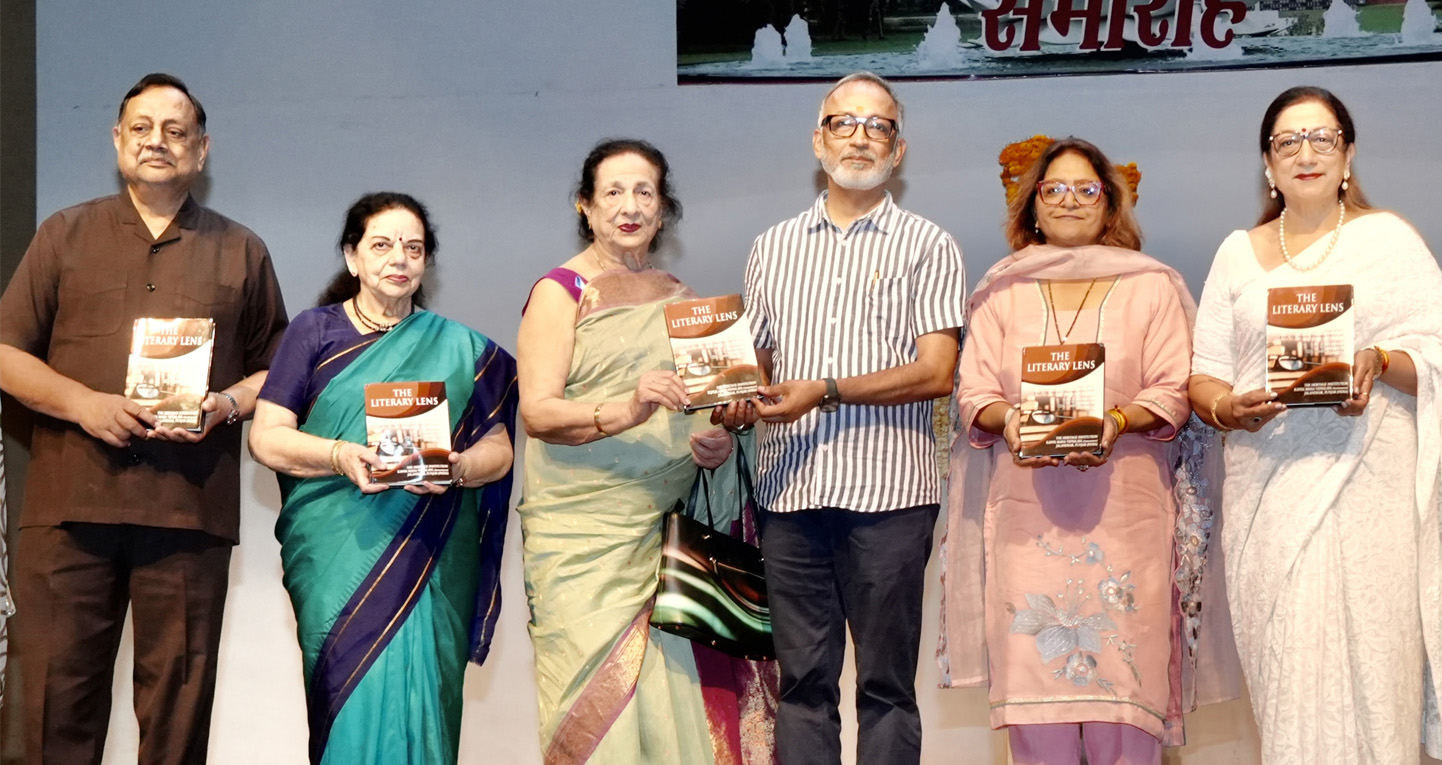 KMV releases the book ‘The Literary Lens’: A Prestigious Landmark in Academic and Creative Excellence