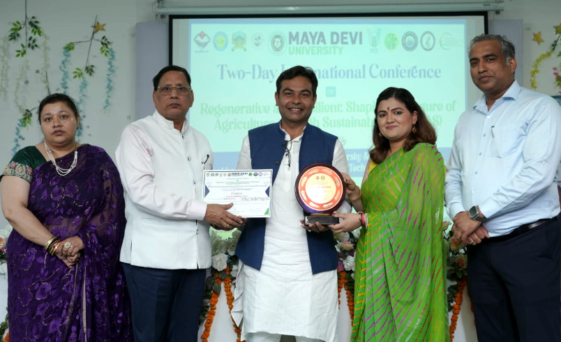   DAV University Professor Receives Prestigious Dr Swaminathan Award